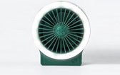 USB Opladen Vouwventilator Met Lamp Student Nachtkastje Ventilator Met Mobiele Telefoonhouder (Sterrenhemel)