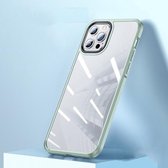 wlons Ice Crystal PC + TPU schokbestendig hoesje voor iPhone 12/12 Pro (groen)