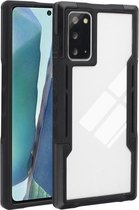 Voor Samsung Galaxy Note20 Ultra TPU + pc + acryl 3 in 1 schokbestendige beschermhoes (zwart)