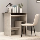 Bureau - SALE - Beton grijs - Opberging vak - Hoekbureau - Tafel - Kantoor - Kamer - Werk - Hoek - Modern - Nieuwste Collectie