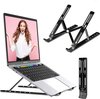 Laptop Standaard - Verstelbaar - Ergonomische Stand - Lichtgewicht - Laptop en Tablet Standaard - Opvouwbare Stand -