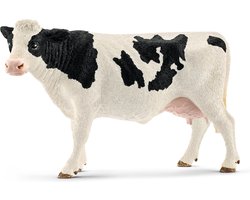 foto van schleich FARM WORLD - Koe zwartbont - Speelfiguur - Kinderspeelgoed voor Jongens en Meisjes - 3 tot 8 jaar - 13797