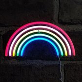 Retro Neon Verlichting – Regenboog – Multikleur