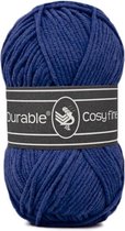 Durable Cosy Fine - acryl en katoen garen - Cobalt, blauw 2103 - 1 bol van 50 gram