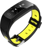 Tijdspeeltgeenrol Activity Tracker MY7 geel - Stappenteller - Hartslagmeter - Bloeddrukmeter - Bluetooth - Waterdicht - Gezond - Fitness -