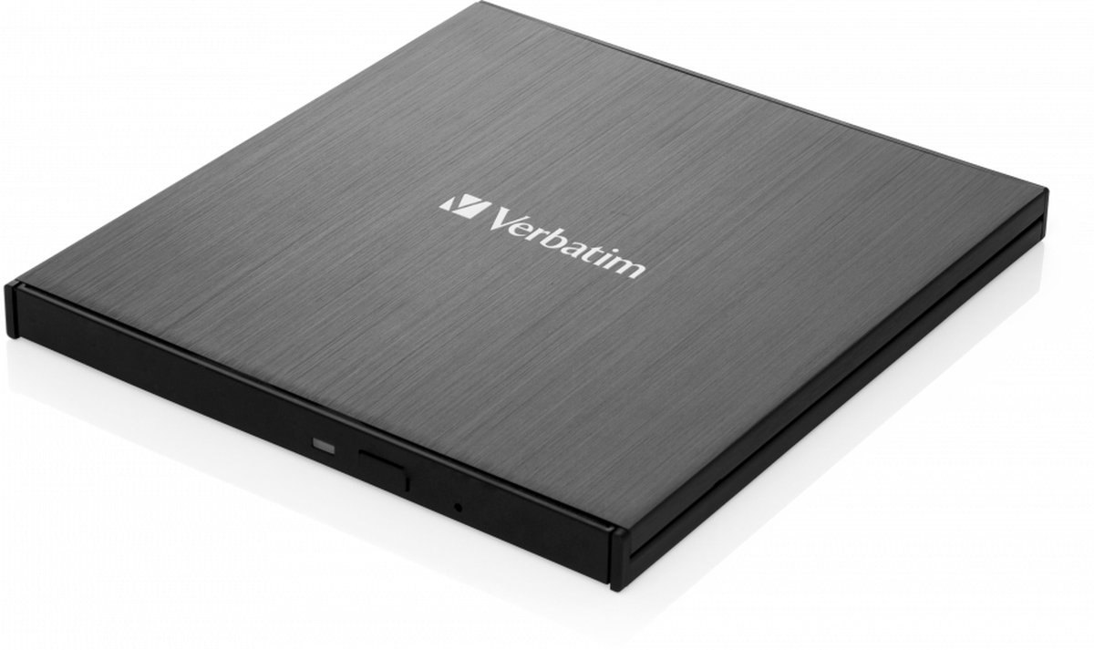 Verbatim External Slimline Externe Blu-ray brander Retail Zwart