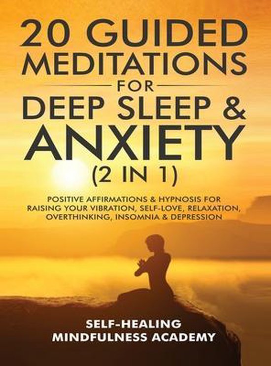 20 Guided Meditations For Deep Sleep & Anxiety (2 in 1) - cover