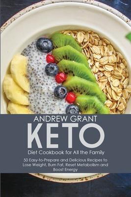 Keto Diet Cookbook for All the Family - cover