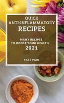 Quick Anti-Inflammatory Cookbook 2021