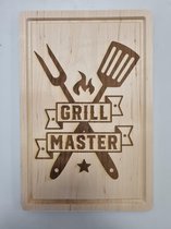 LBM Grill Master houten snijplank - 30 x 20 cm