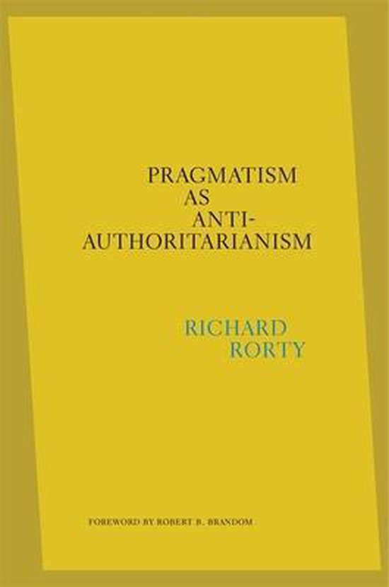 Pragmatism as Anti-Authoritarianism - cover