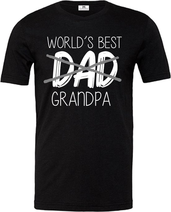 T-shirt homme pour grand-père-meilleur papa du monde grand-père-père-taille  S | bol