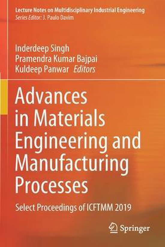 Advances in Materials Engineering and Manufacturing Processes