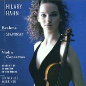 Brahms, Stravinsky: Violin Concertos / Hilary Hahn, Marriner, ASMF