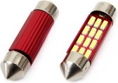 39MM LED - CANBUS - 16SMD - 4014 - 2 pièces - blanc