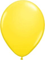 Belbal B105 - Ballonnen geel 40 cm (100 stuks)