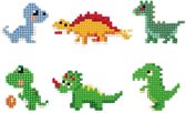 Stickervellen - Stickers voor kinderen en volwassenen - Diamond painting Stickers - Dinosauriërs