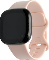 Fitbit Versa 3 Sport Band  Roze Zand - Maat: ML