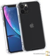 Apple Iphone 12 / 12 Pro Transparant siliconen hoesje * LET OP JUISTE MODEL *
