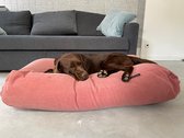 Dog's Companion - Hondenbed Stone washed pale red - S - 70 x 50 cm