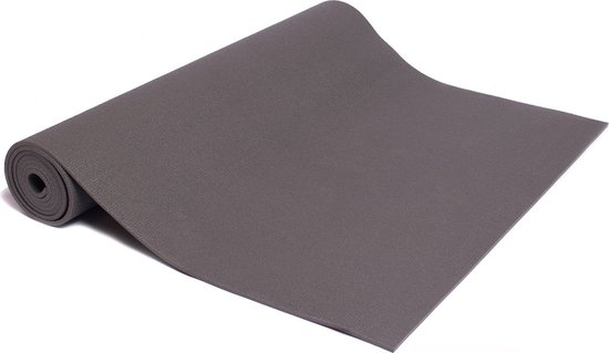 Yogamat studio grijs - Lotus | 4,5 mm | fitnessmat | sportmat | pilates mat