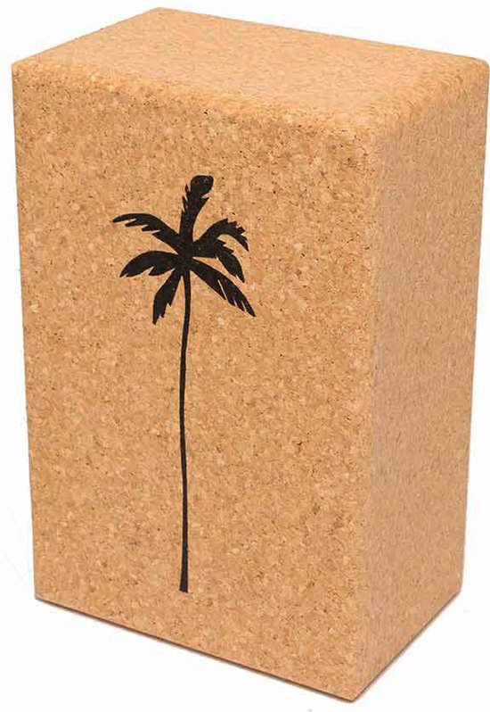 Yoga blok groot eco natuurkurk beach - Lotus van Lotus — afbeelding 5