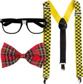 Boland - Kit Nerd - Volwassenen - Unisex - Nerd