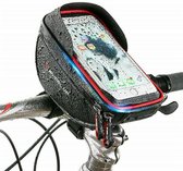 Telefoonhouder Fiets Universeel | Fiets / Racefiets / Mountainbike | Waterdicht | Opbergruimte| Geschikt voor Samsung / iPhone / Universeel | Fietshouder | FIets Telefoon Houder |