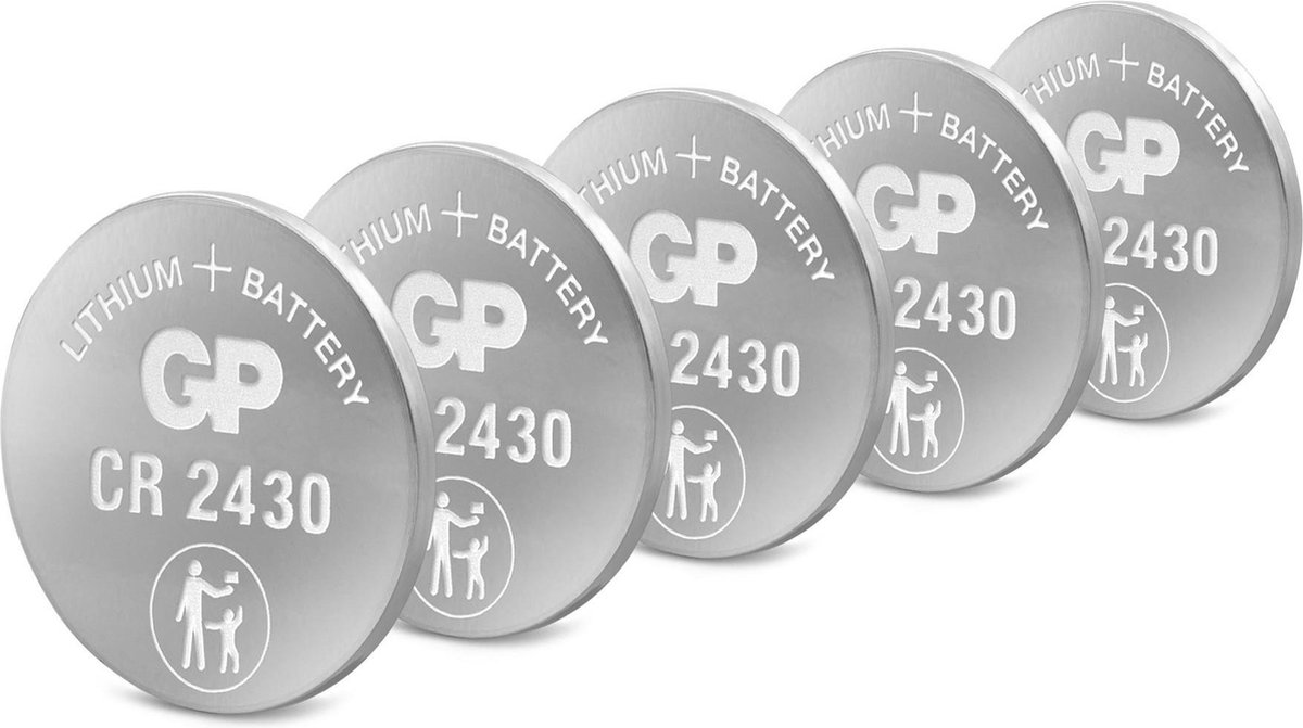 GP CR2430 knoopcel batterij - 5 stuks | bol.com