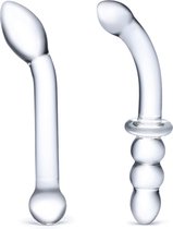 Glas - G-Spot Pleasure Glass Dildo Set 2 st.