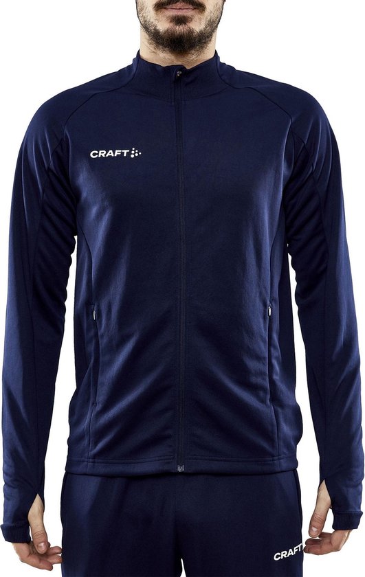 Craft Craft Evolve Full Zip Sportvest - Maat L  - Mannen - navy