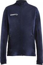 Craft Craft Evolve Full Zip Sportvest - Maat 152  - Unisex - navy