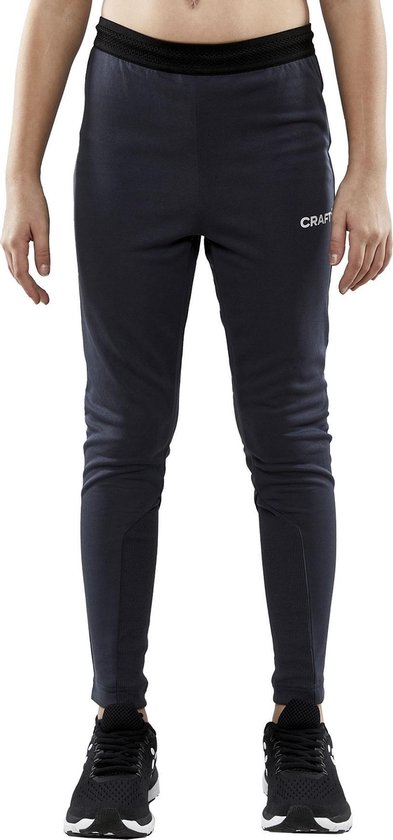 Craft Evolve Slim  Sportbroek - Maat 122  - Unisex - Donker grijs  122/128