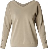 YEST Cassidy Sweatshirt - Taupe Grey - maat 42