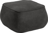 Hocker Elling 60x60 cm in grijze stof
