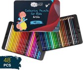 Artina Artilo potloden voor kinderen kleurpotloden set van 48 - FSC Gecertificeerde stiften onbreekbaar