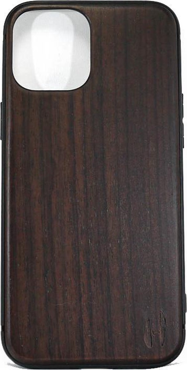 Hoentjen Creatie, Houten TPU case - iPhone 12 pro max Padouk