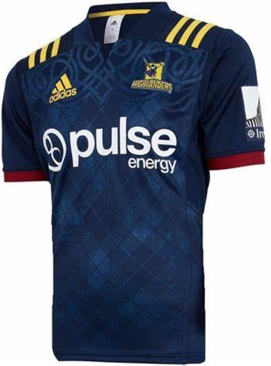 Adidas New Zealand Highlanders rugby shirt maat small | bol.com