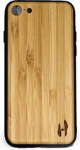 Houten TPU case, iPhone SE 2020 - Bamboe