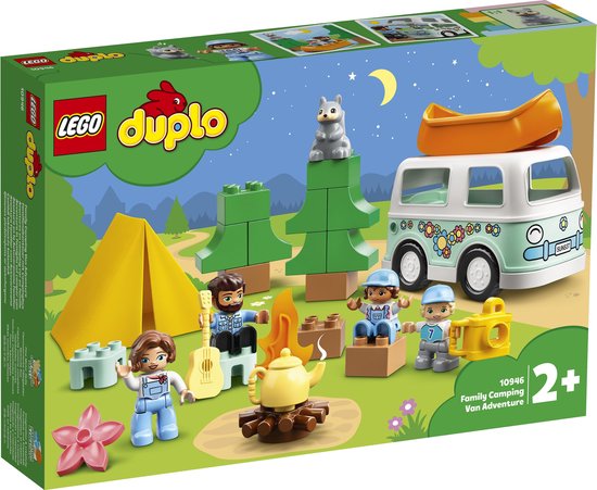 Constructiespeelgoed - LEGO DUPLO Familie Camper Avonturen - 10946