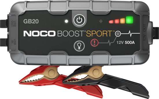 NOCO Genius GB20 Jumpstarter - Starthulp - 500A - 12V