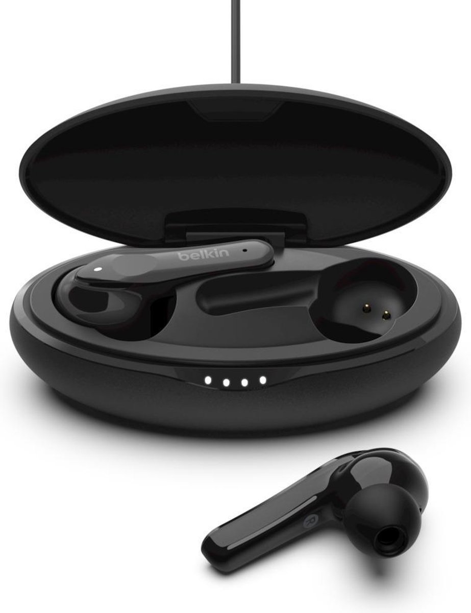 Bonnet Connecté noir pour iPhone / Samsung et autres appareils Bluetooth  Tricoté Headsfree Sport Musique Bandeau avec Micro