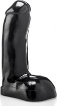 XXLTOYS - Jacobus - Dildo - Inbrenglengte 13 X 4.5 cm - Black - Uniek Design Realistische Dildo – Stevige Dildo – voor Diehards only - Made in Europe