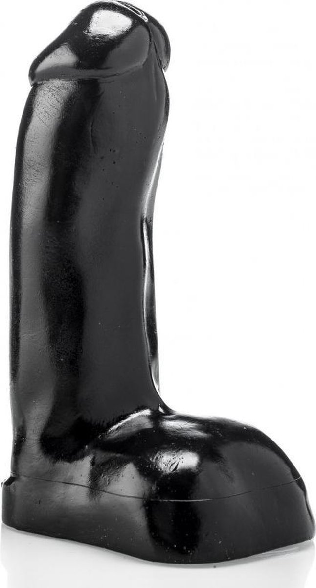 Goedkoopste XXLTOYS - Jacobus - Dildo - Inbrenglengte 13 X 4.5 cm - Black - Uniek Design Realistische Dildo – Stevige Dildo – voor Diehards only - Made in Europe