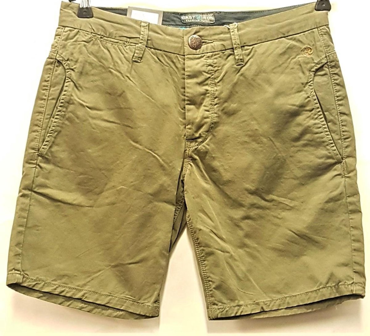Cast Iron Broek Kort Groen