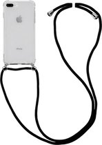 iPhone 7 Plus hoesje met koord transparant shock proof case