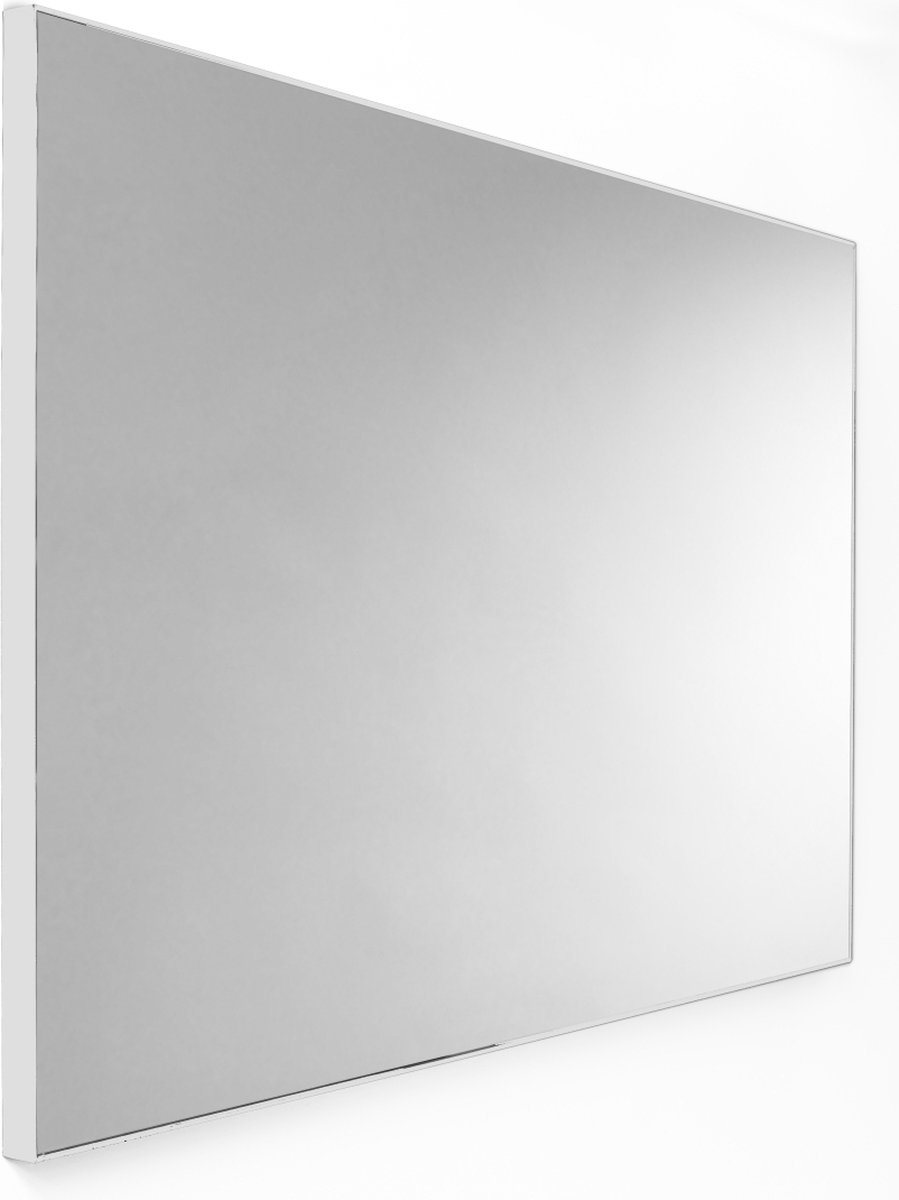 Wandspiegel Van Marcke Luz Met Kader 90x70 cm Glas Aluminium