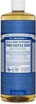 Dr Bronners Magic Pure Castile Soap Pepermunt 945ml