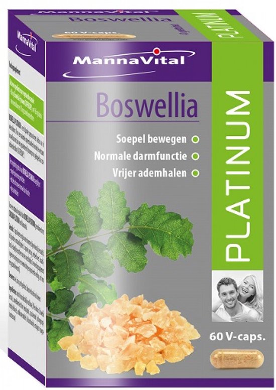 MannaVital Boswellia Platinum 60 Capsules