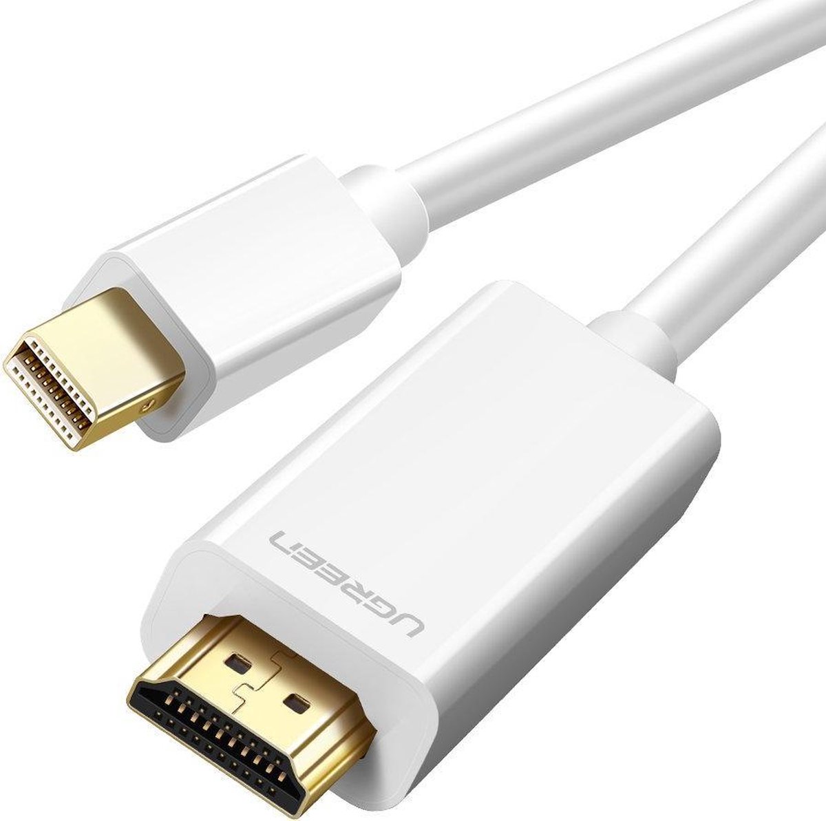 UGREEN - Mini DP (male) naar HDMI kabel (male) - 1080P - 2 meter